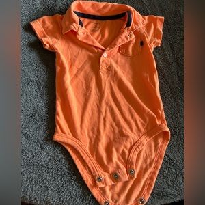 3 polo style shirts. Size 6 months.